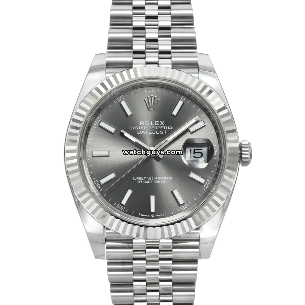 Rolex Datejust 126334 Slate Index Jubilee