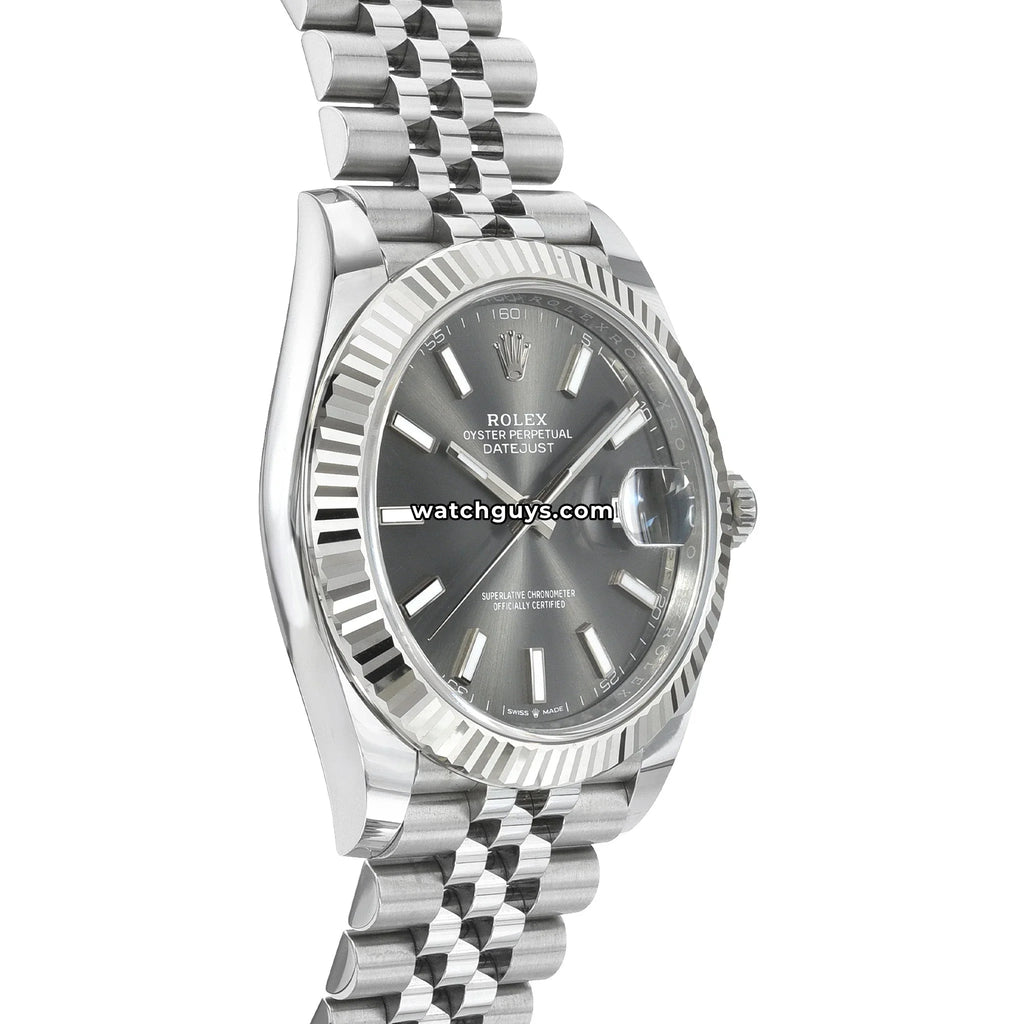 Rolex Datejust 126334 Slate Index Jubilee