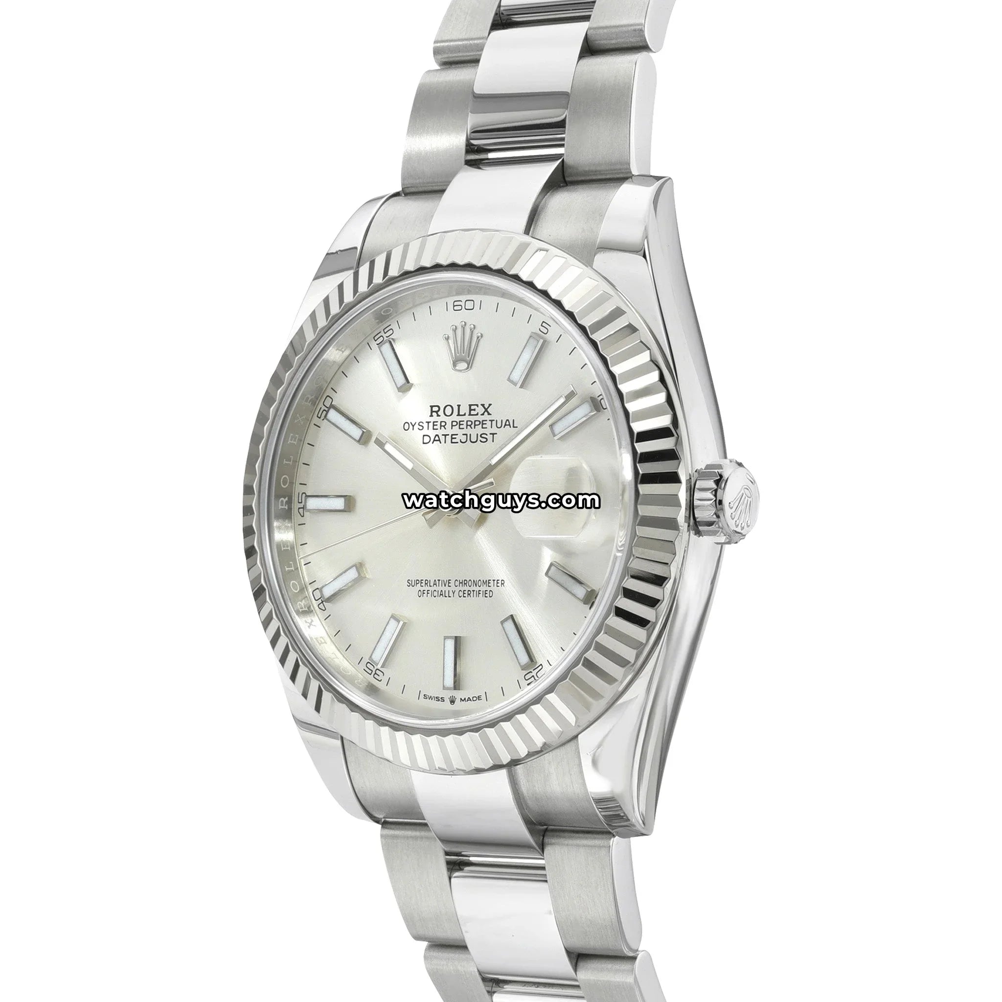 Rolex Datejust 126334 Silver Index Oyster