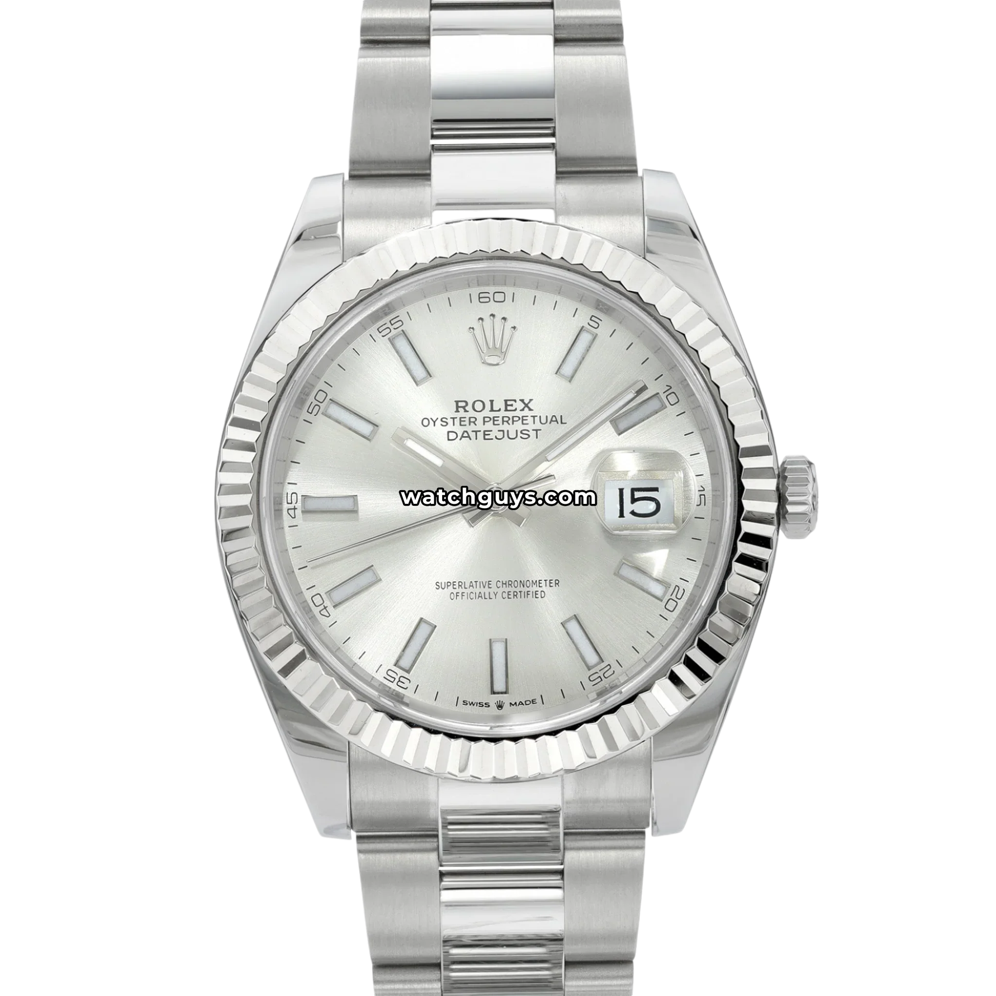 Rolex Datejust 126334 Silver Index Oyster