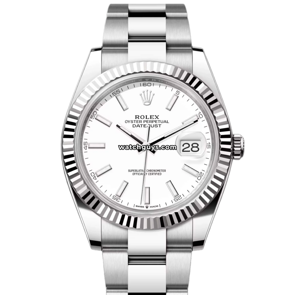 Rolex Datejust 126334 White Oyster