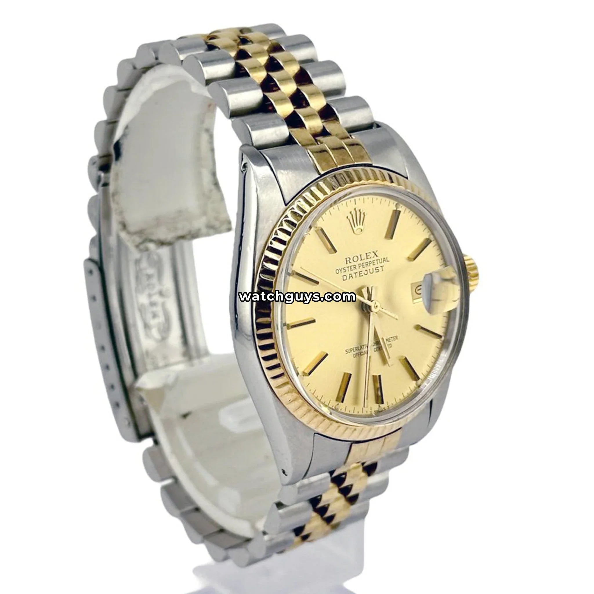 Rolex Datejust 16013 Two Tone Champagne