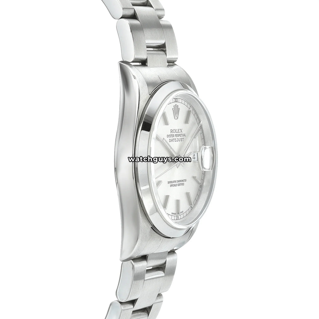 Rolex Datejust 16200 Silver