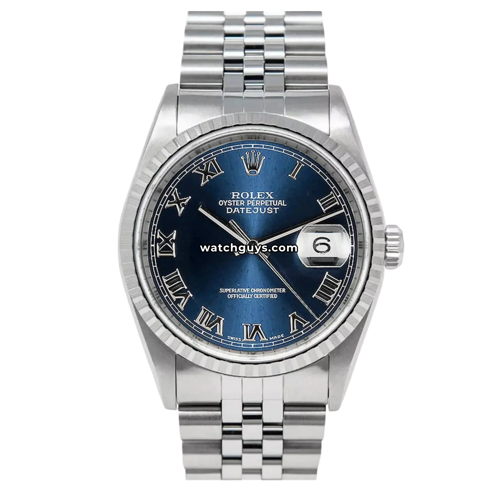 Rolex Datejust 16220 Blue Dial