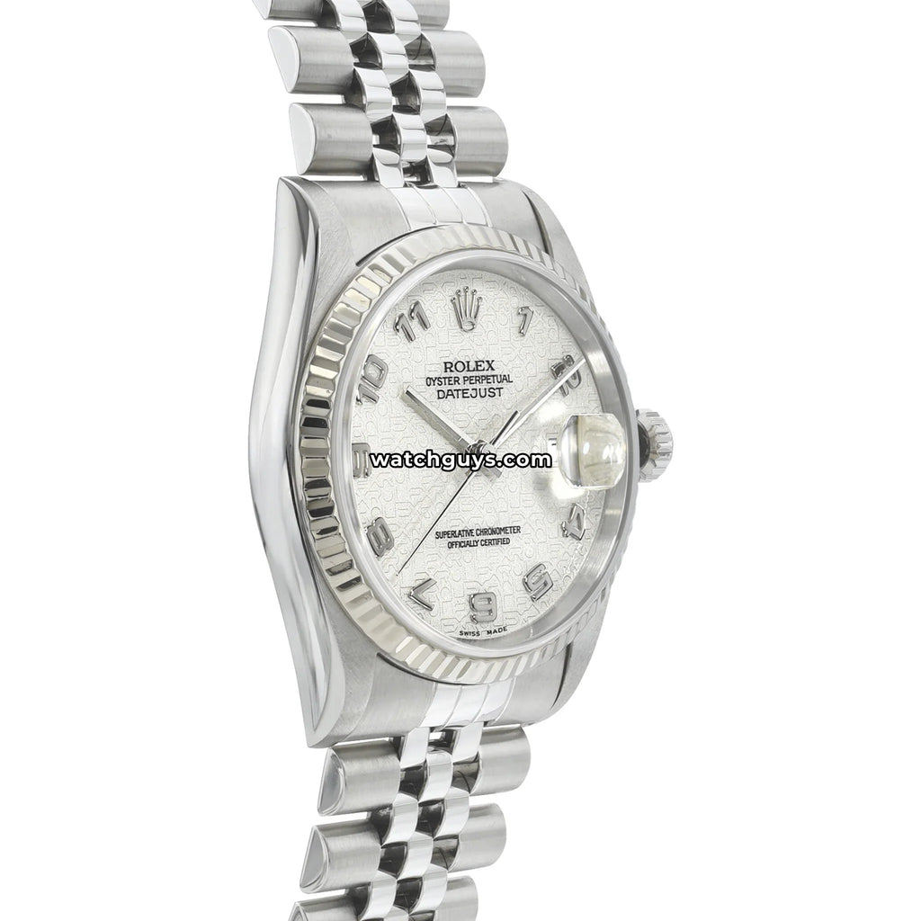 Rolex Datejust 16234 Ivory Jubilee Arabic
