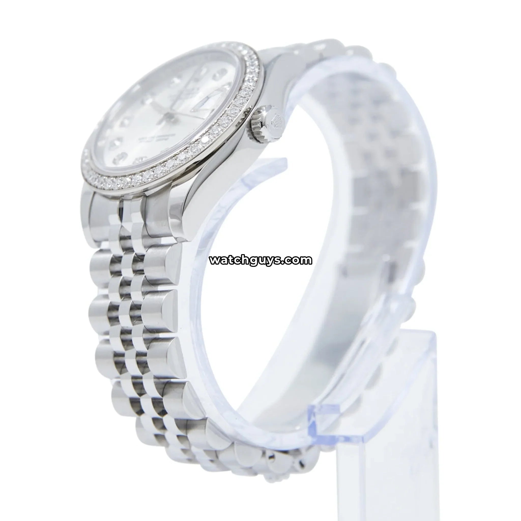 Rolex Datejust 178384 Silver Diamond Jubilee