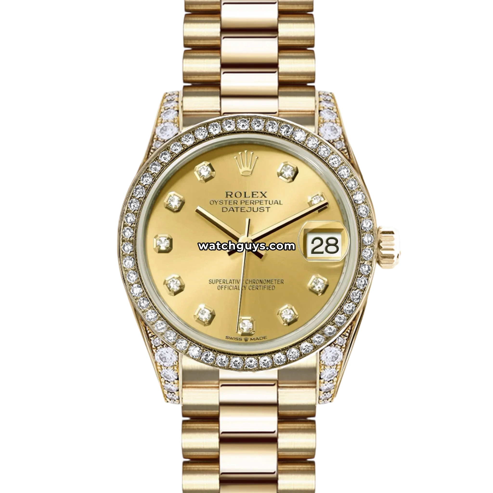 Rolex Datejust 179158 Champagne Diamond