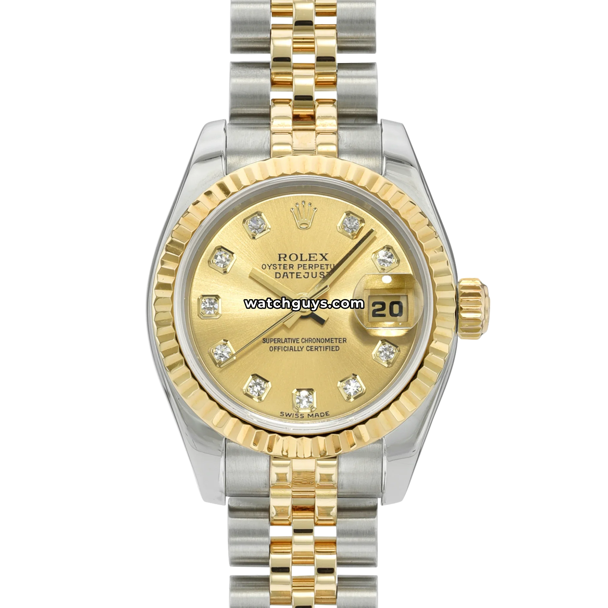 Rolex Datejust 179173 Champagne Diamond Jubilee