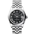 Rolex Datejust 278240 Black Roman Jubilee