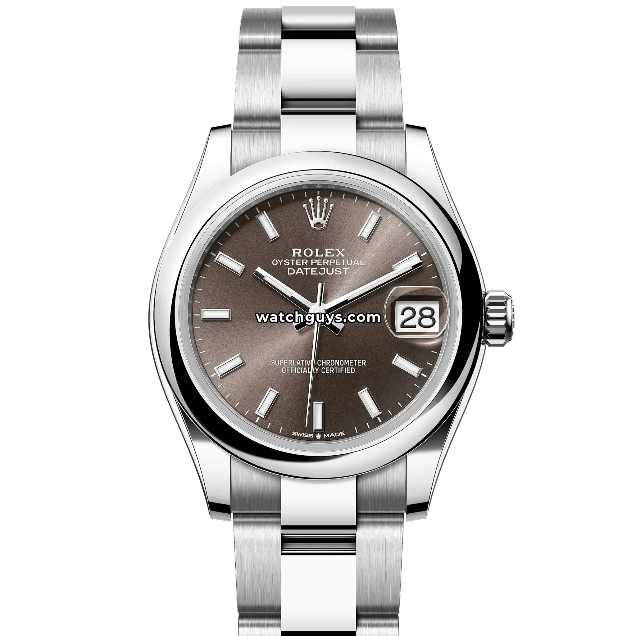 Rolex Datejust 278240 Dark Grey Index Oyster