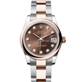 Rolex Datejust 278241 Chocolate Diamond Oyster