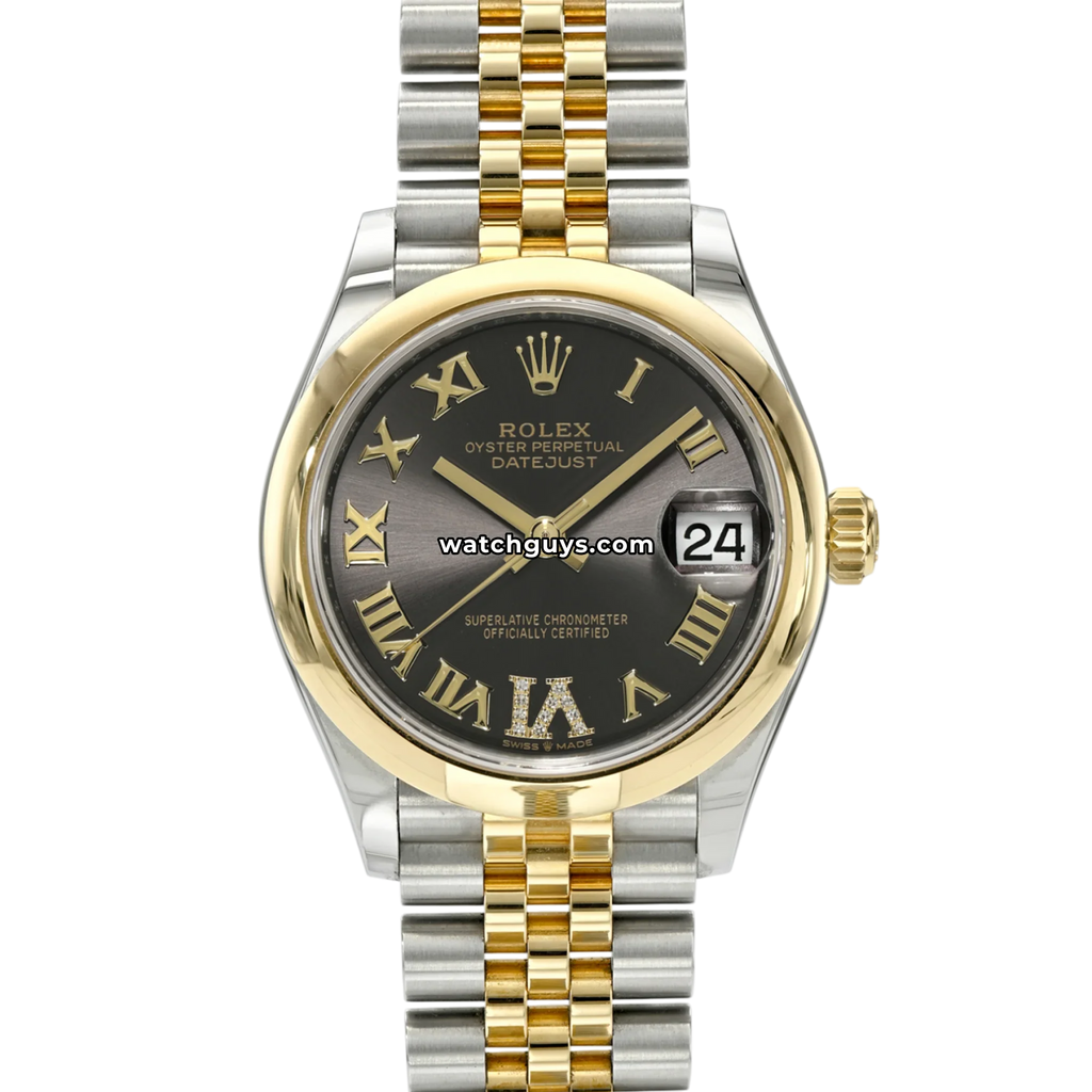 Rolex Datejust 278243 Gray Roman Jubilee