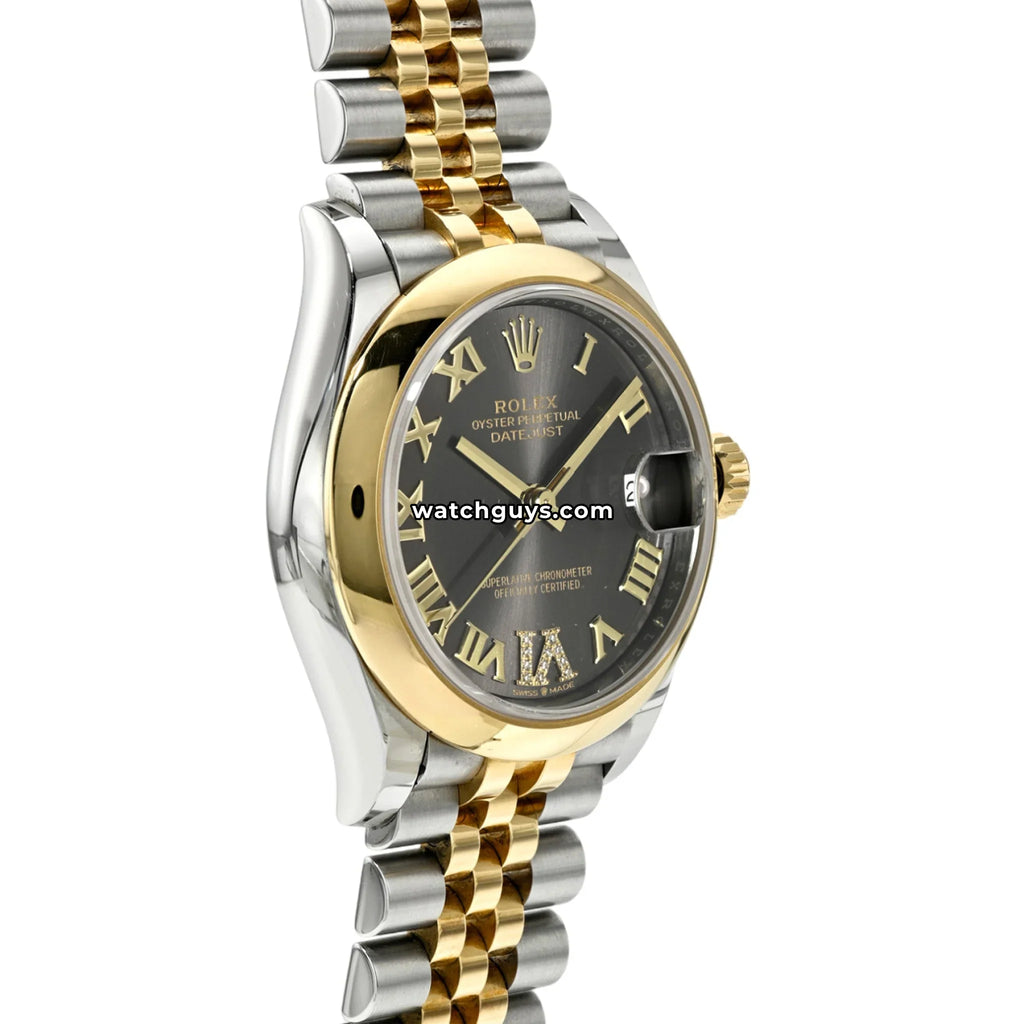 Rolex Datejust 278243 Gray Roman Jubilee