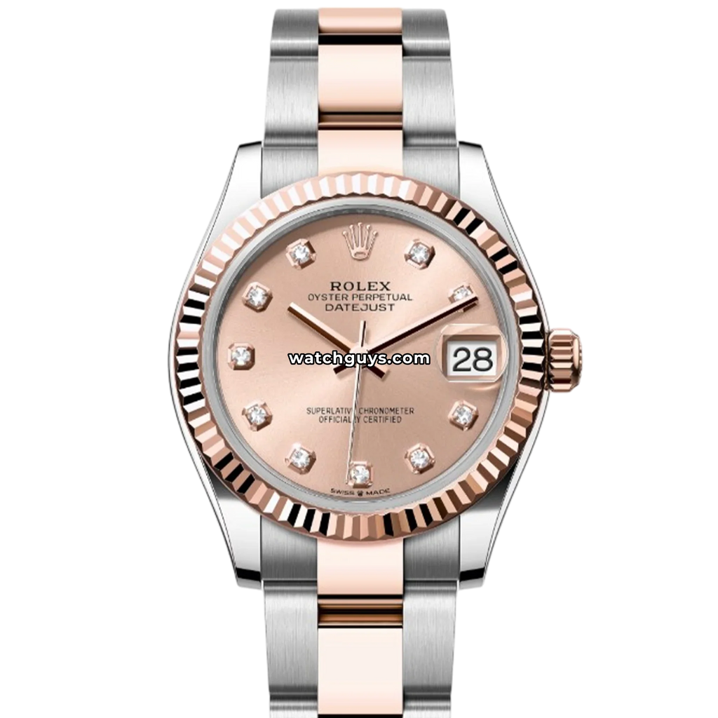 Rolex Datejust 278271 Rose Diamond Oyster