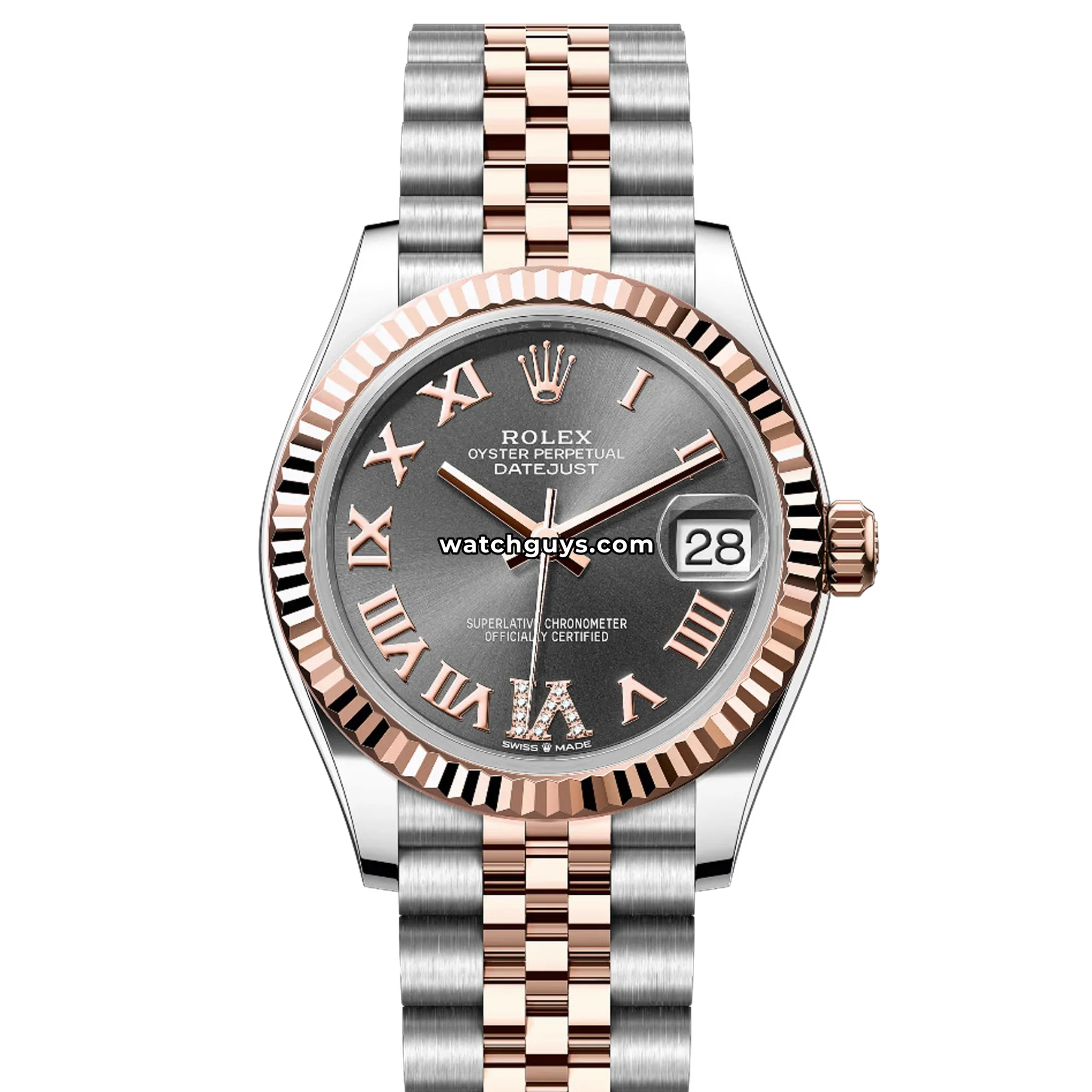 Rolex Datejust 278271 Slate Roman Jubilee