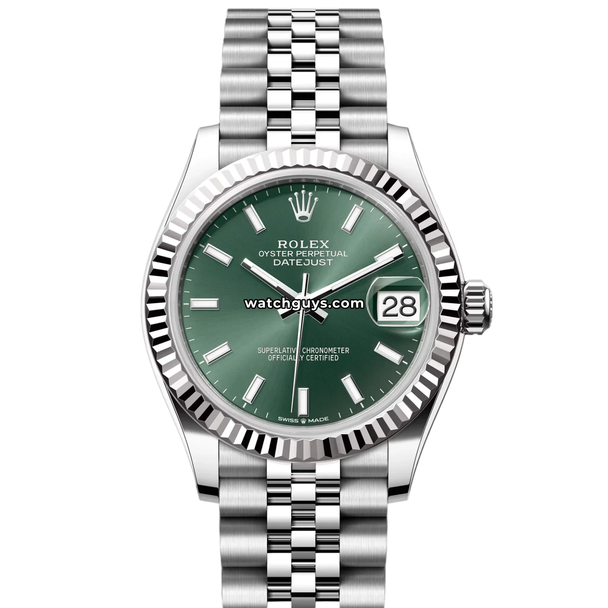 Rolex Datejust 278274 Mint Green Jubilee