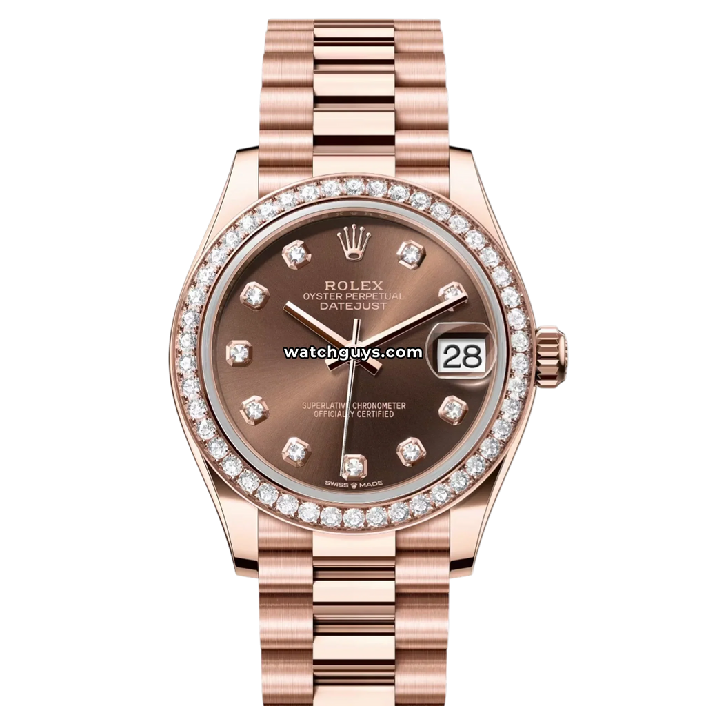 Rolex Datejust 278285RBR Chocolate Diamond President