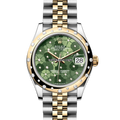 Rolex Datejust 278343RBR Green Floral Motif Diamond
