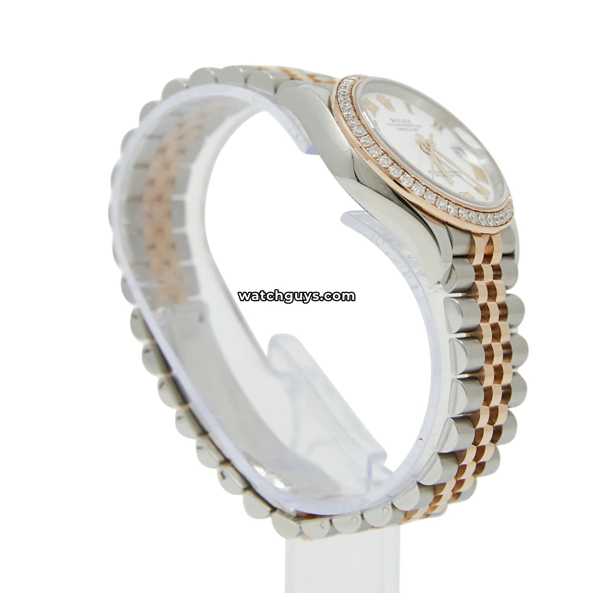 Rolex Datejust 278381RBR White Roman Diamond Jubilee