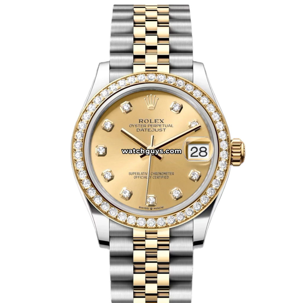 Rolex Datejust 278383RBR Champagne Diamond