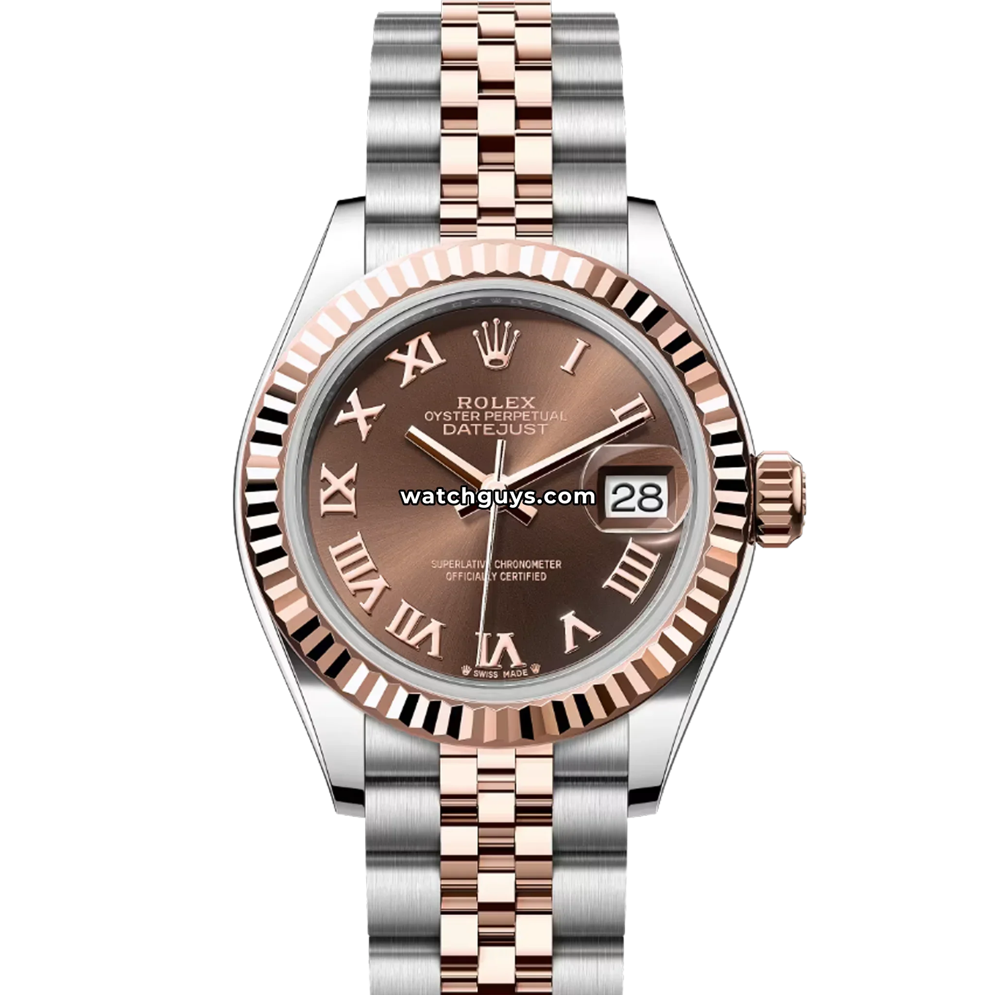 Rolex Datejust 279171 Chocolate Roman Jubilee