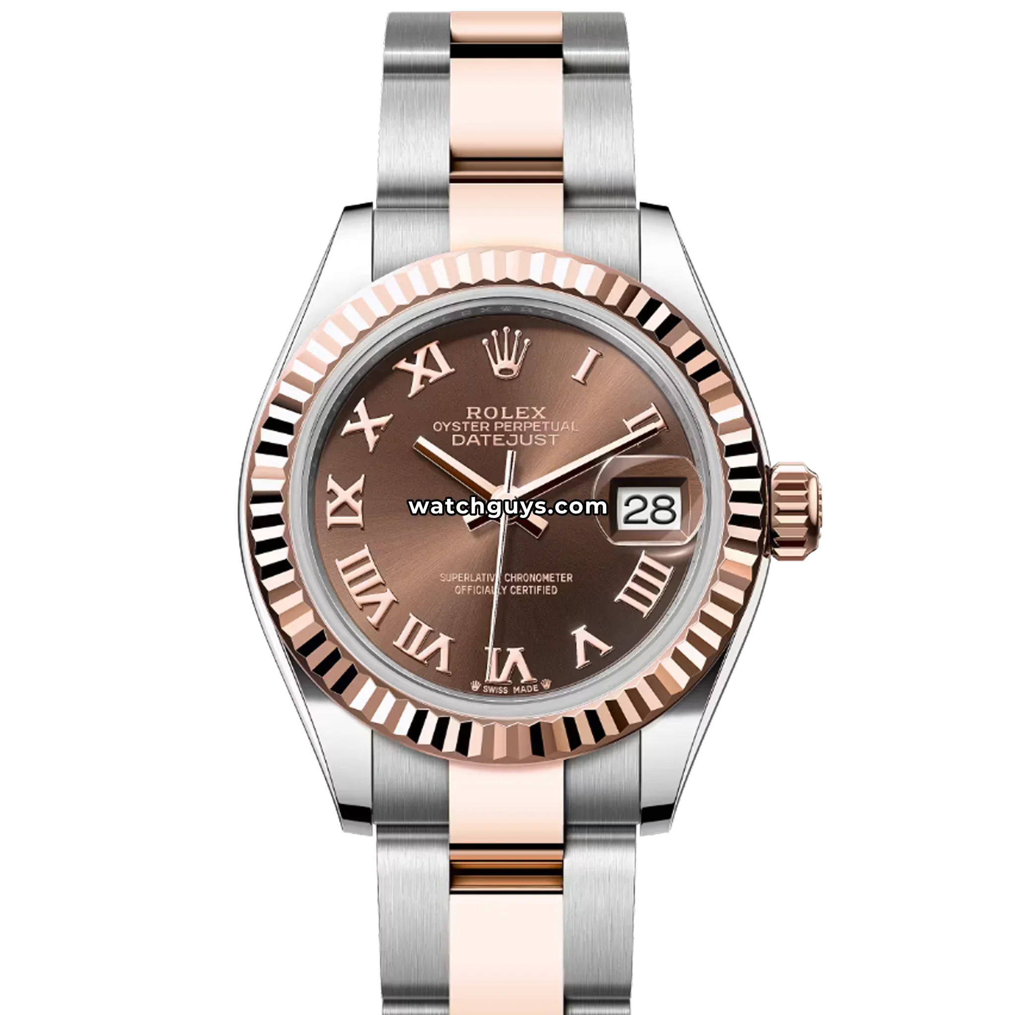 Rolex Datejust 279171 Chocolate Roman Oyster