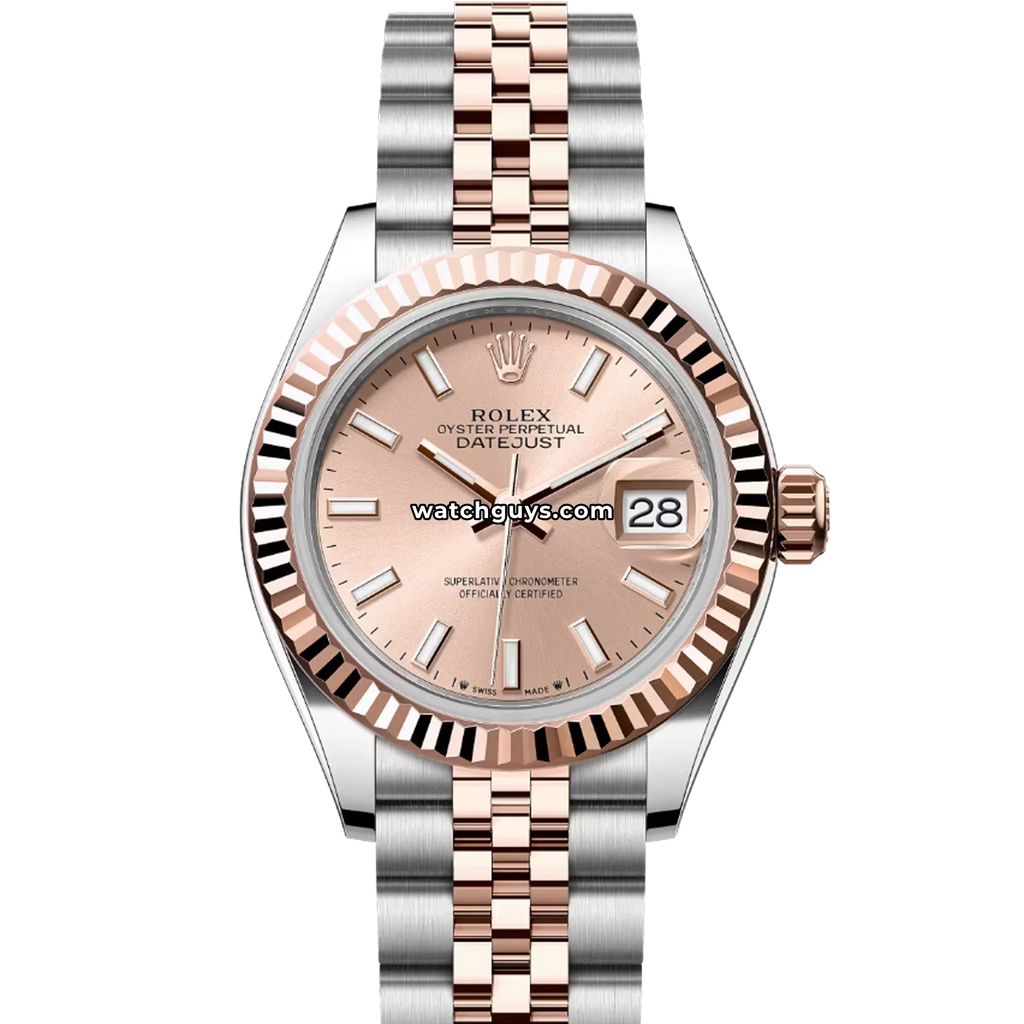 Rolex Datejust 279171 Pink Index Jubilee
