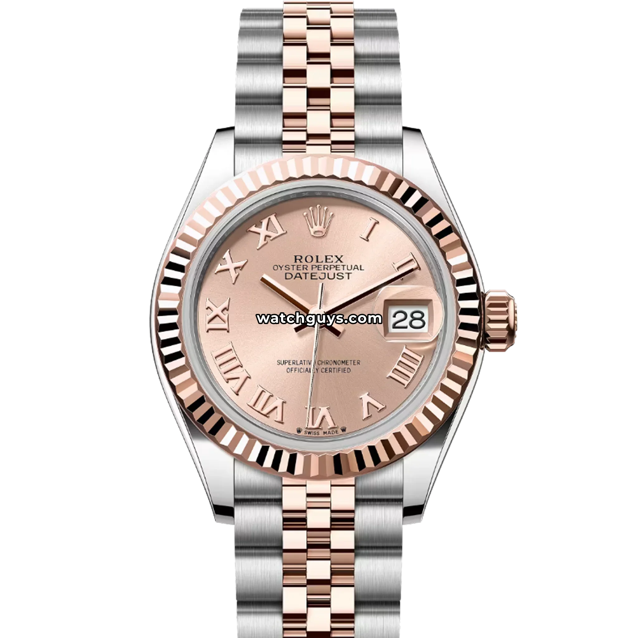 Rolex Datejust 279171 Pink Roman Jubilee