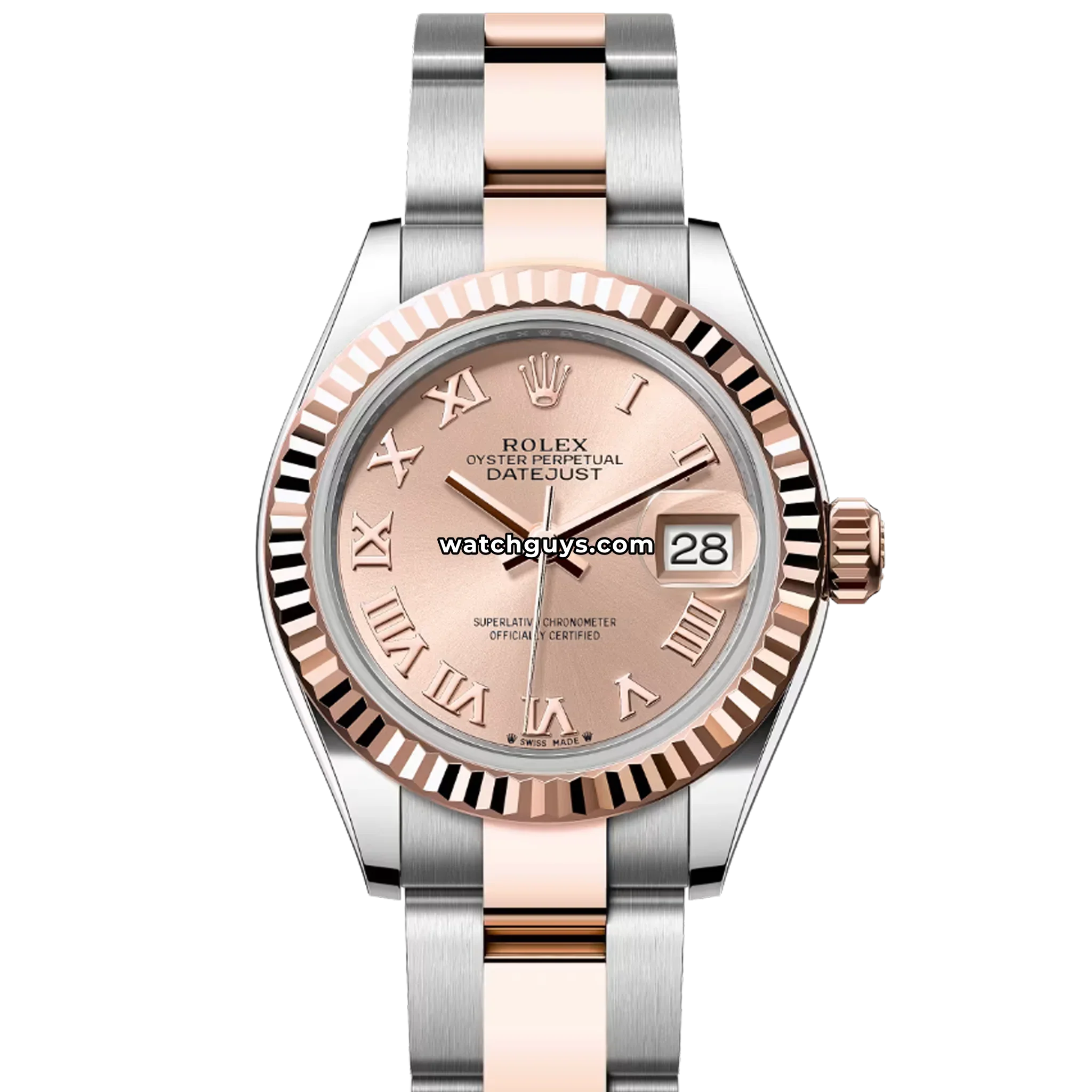 Rolex Datejust 279171 Pink Roman Oyster