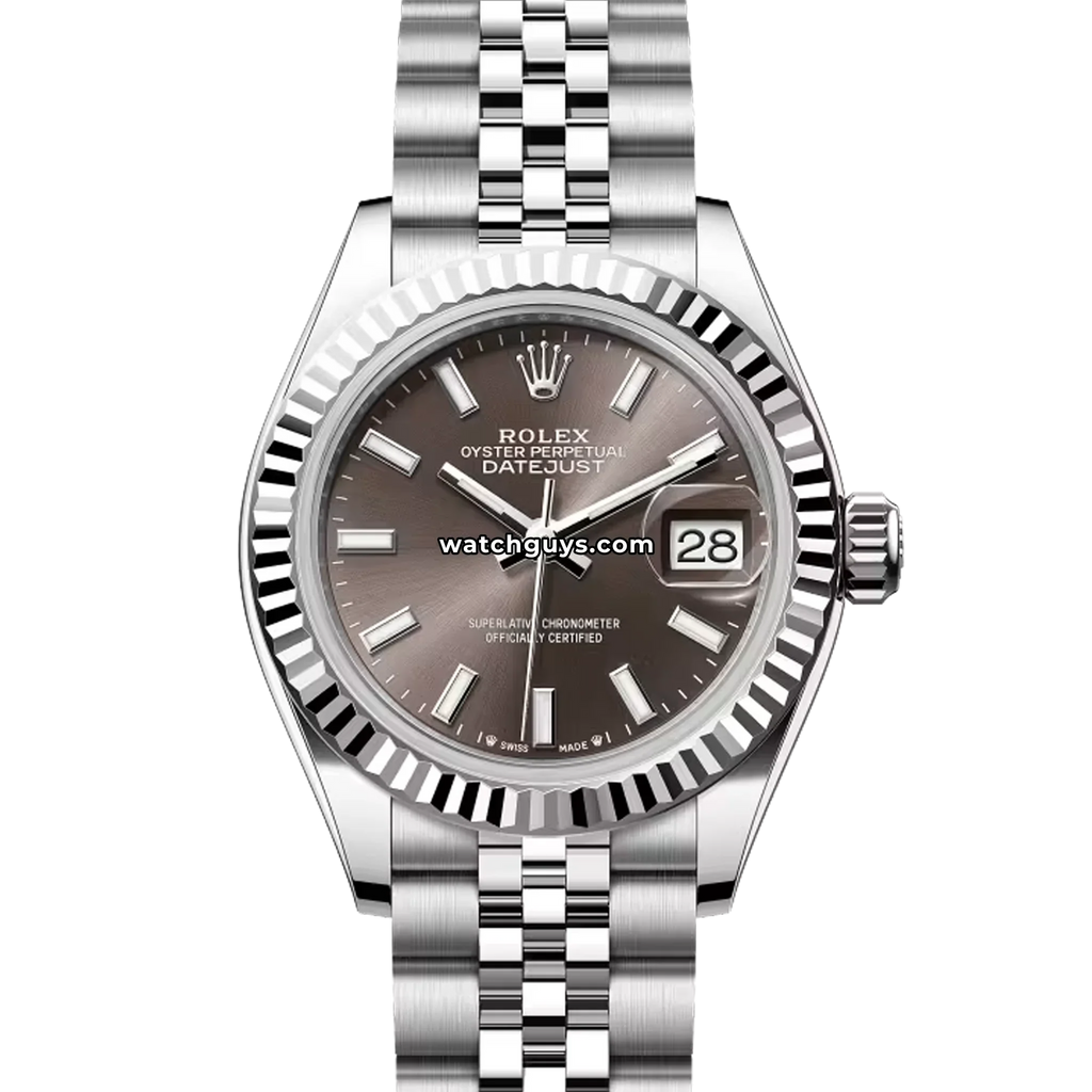 Rolex Datejust 279174 Dark Grey Index Jubilee