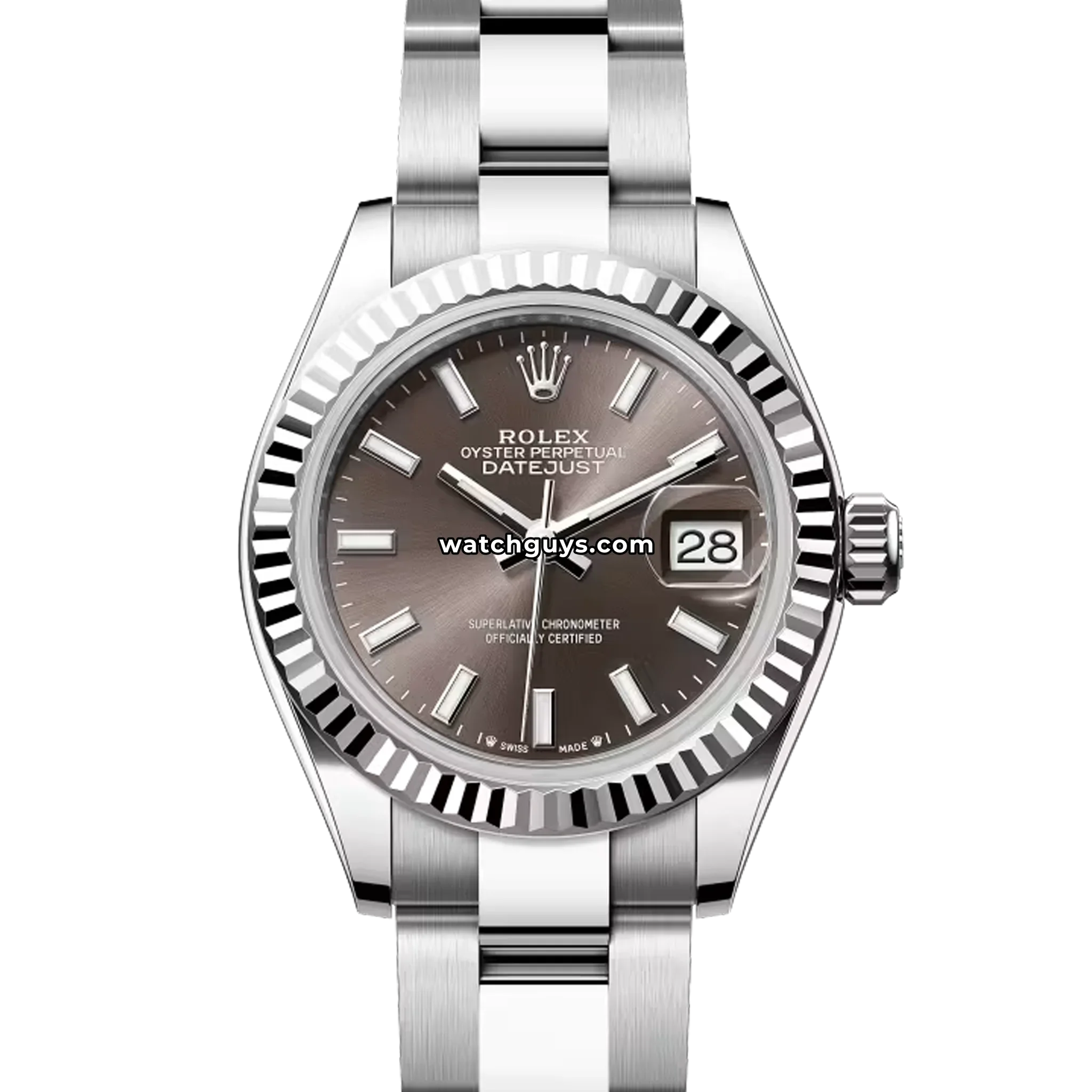 Rolex Datejust 279174 Dark Grey Index Oyster