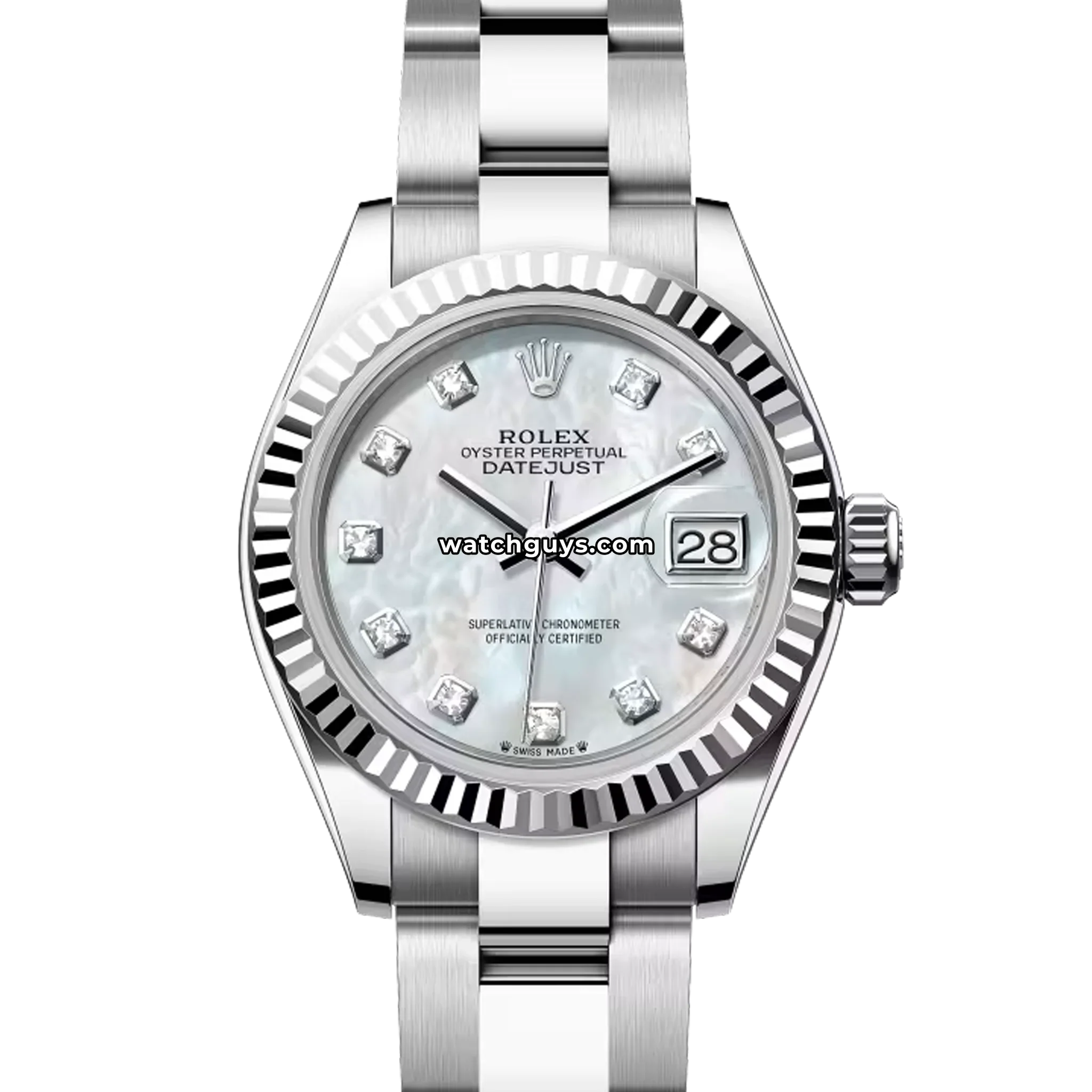 Rolex Datejust 279174 Mother of Pearl Diamond Oyster