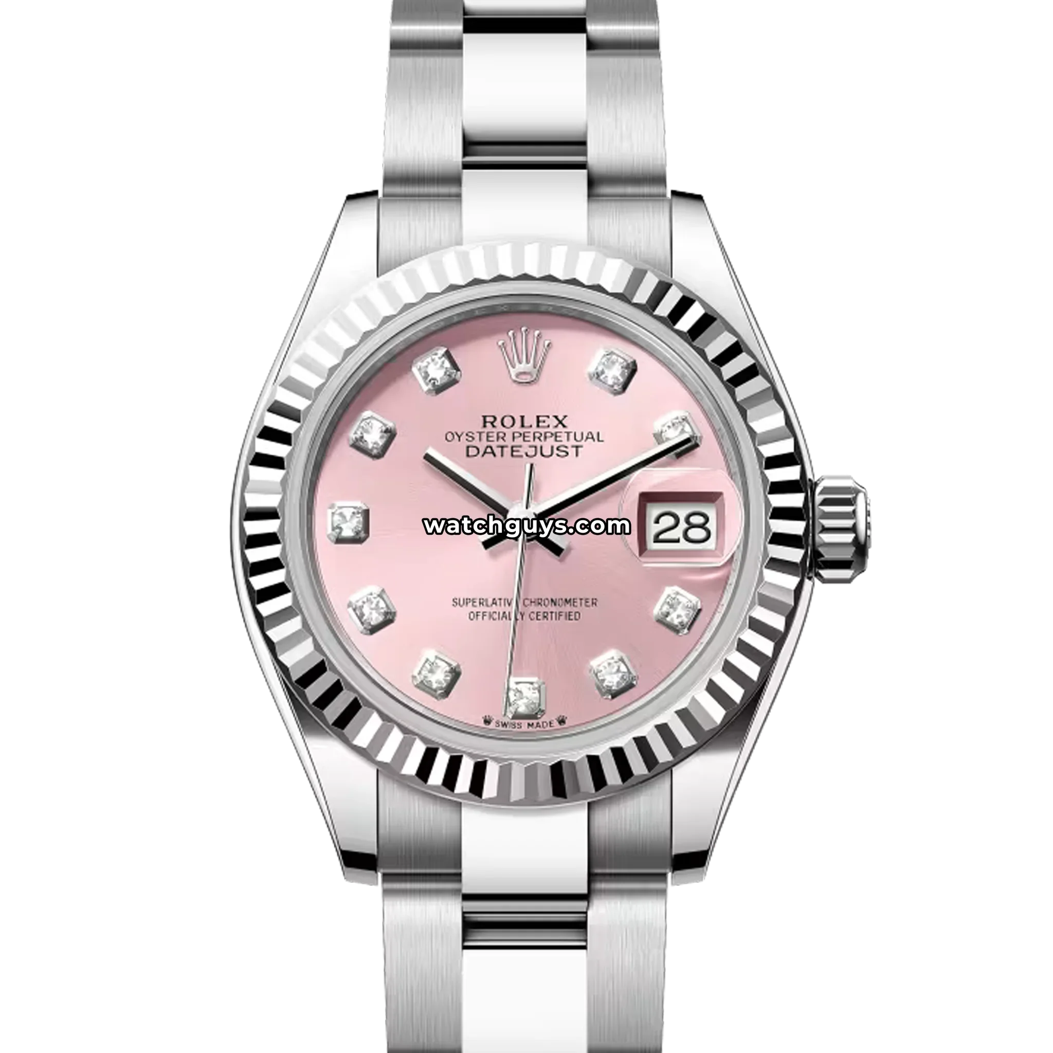 Rolex Datejust 279174 Pink Diamond Oyster