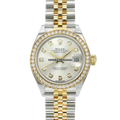 Rolex Datejust 279383RBR Silver Diamond