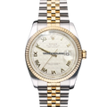 Rolex Datejust 36mm 116233 Ivory Pyramid Dial