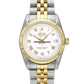 Rolex Datejust 68273 White Roman Jubilee
