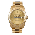 Rolex Datejust 68278 Champagne Index President