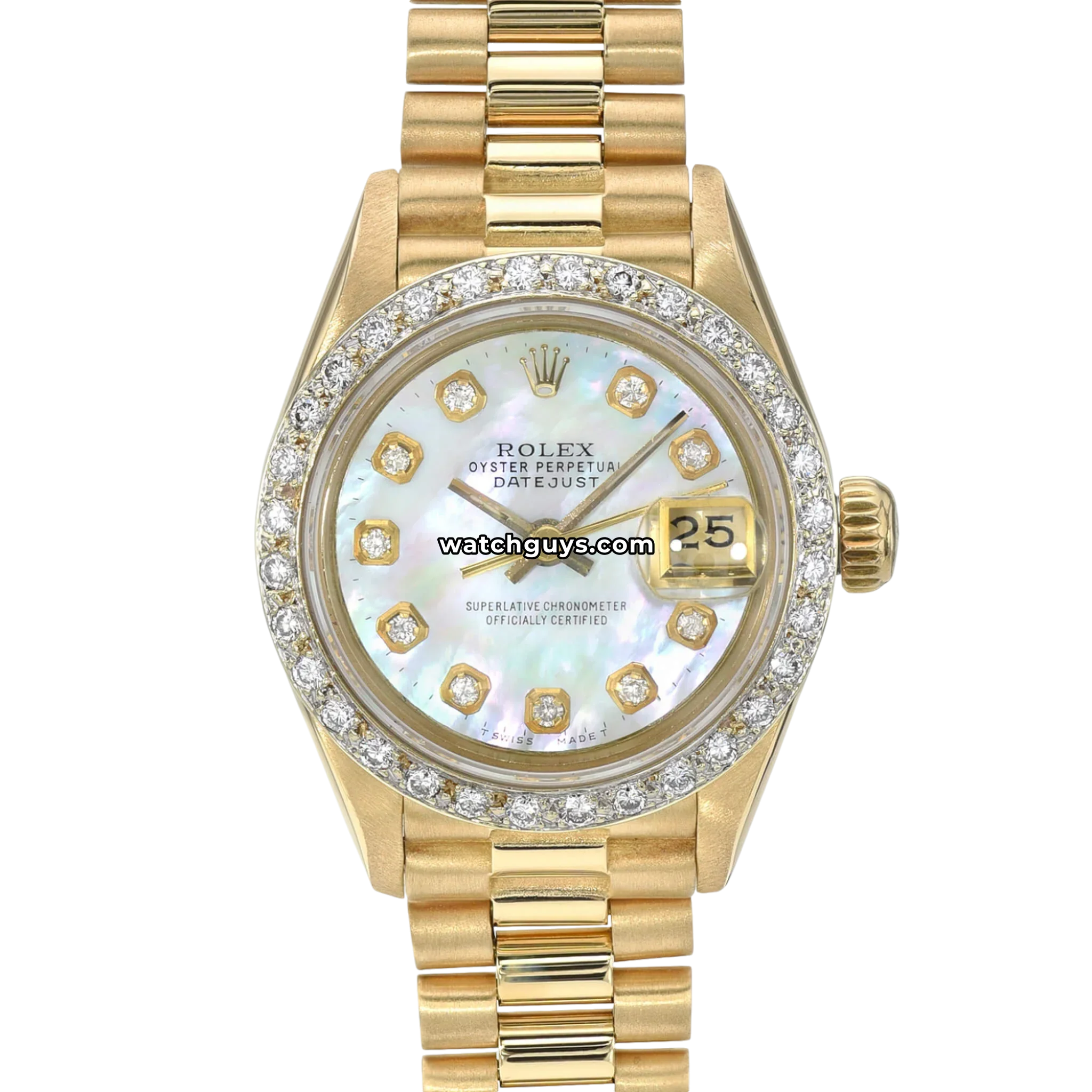 Rolex Datejust 69138 Diamond MOP