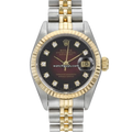 Rolex Datejust 69173 Red Vignette Diamond