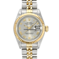 Rolex Datejust 69173 Silver Roman Jubilee