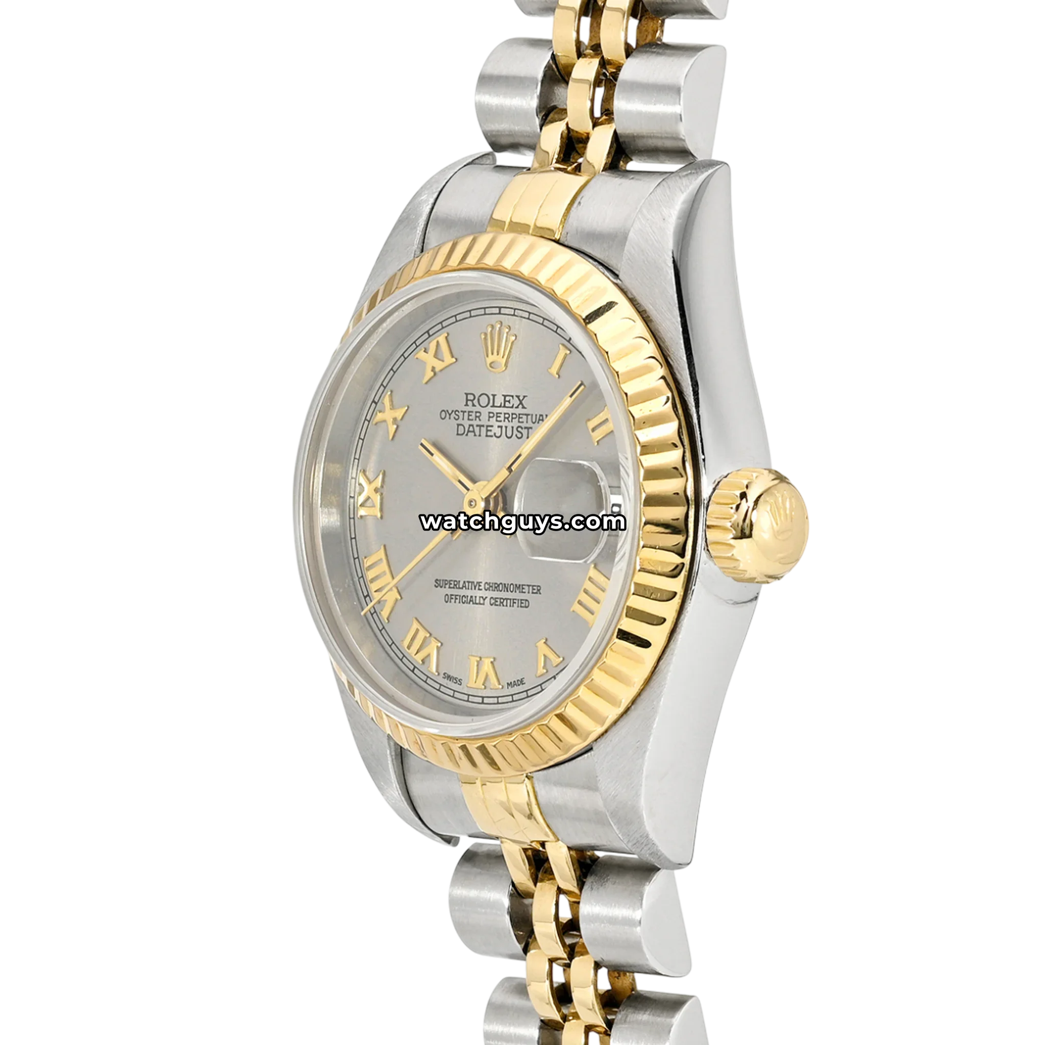 Rolex Datejust 69173 Silver Roman Jubilee