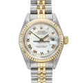 Rolex Datejust 69173 White Roman Jubilee
