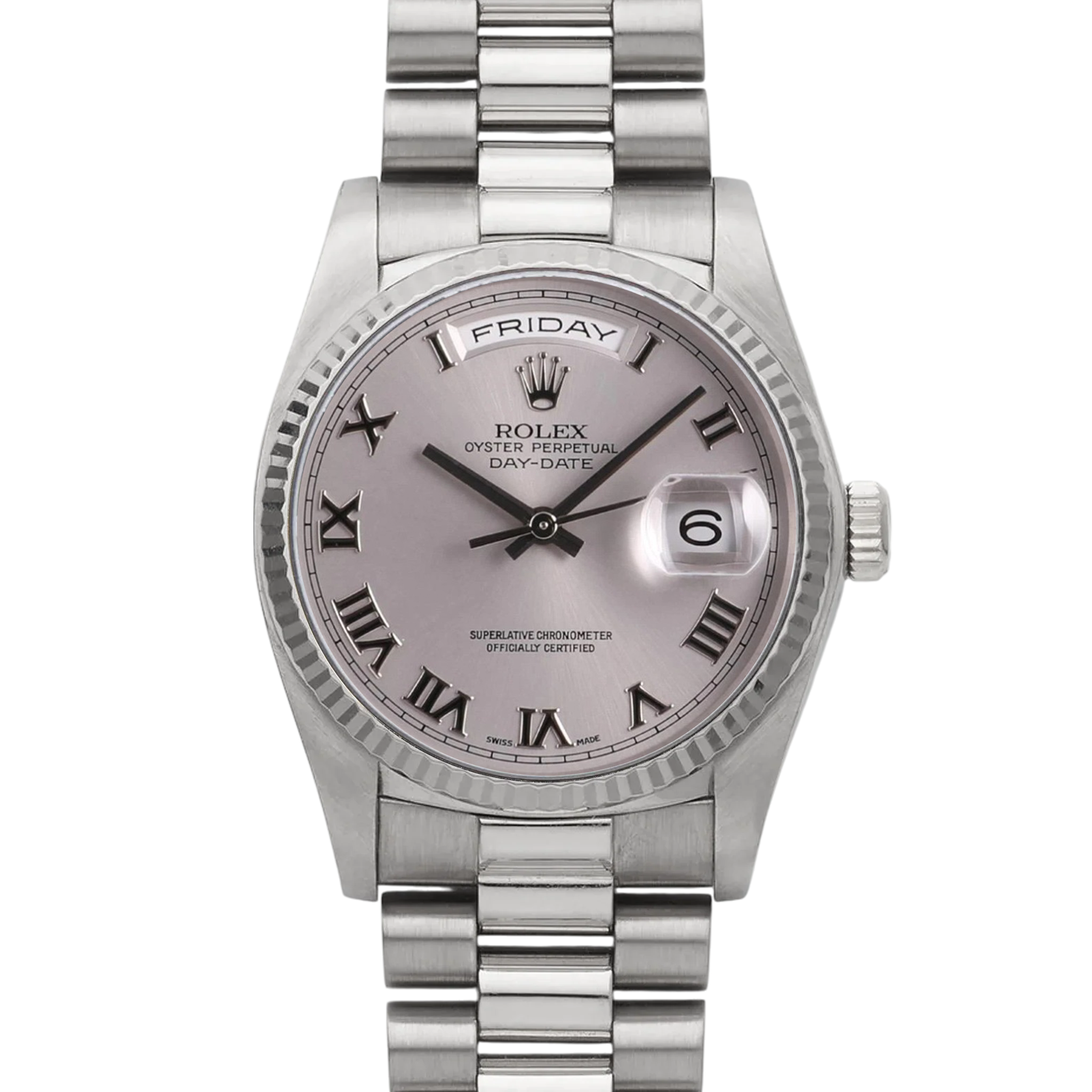 Rolex Day-Date 118239 Rhodium Roman