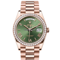 Rolex Day-Date 128345RBR Olive Green