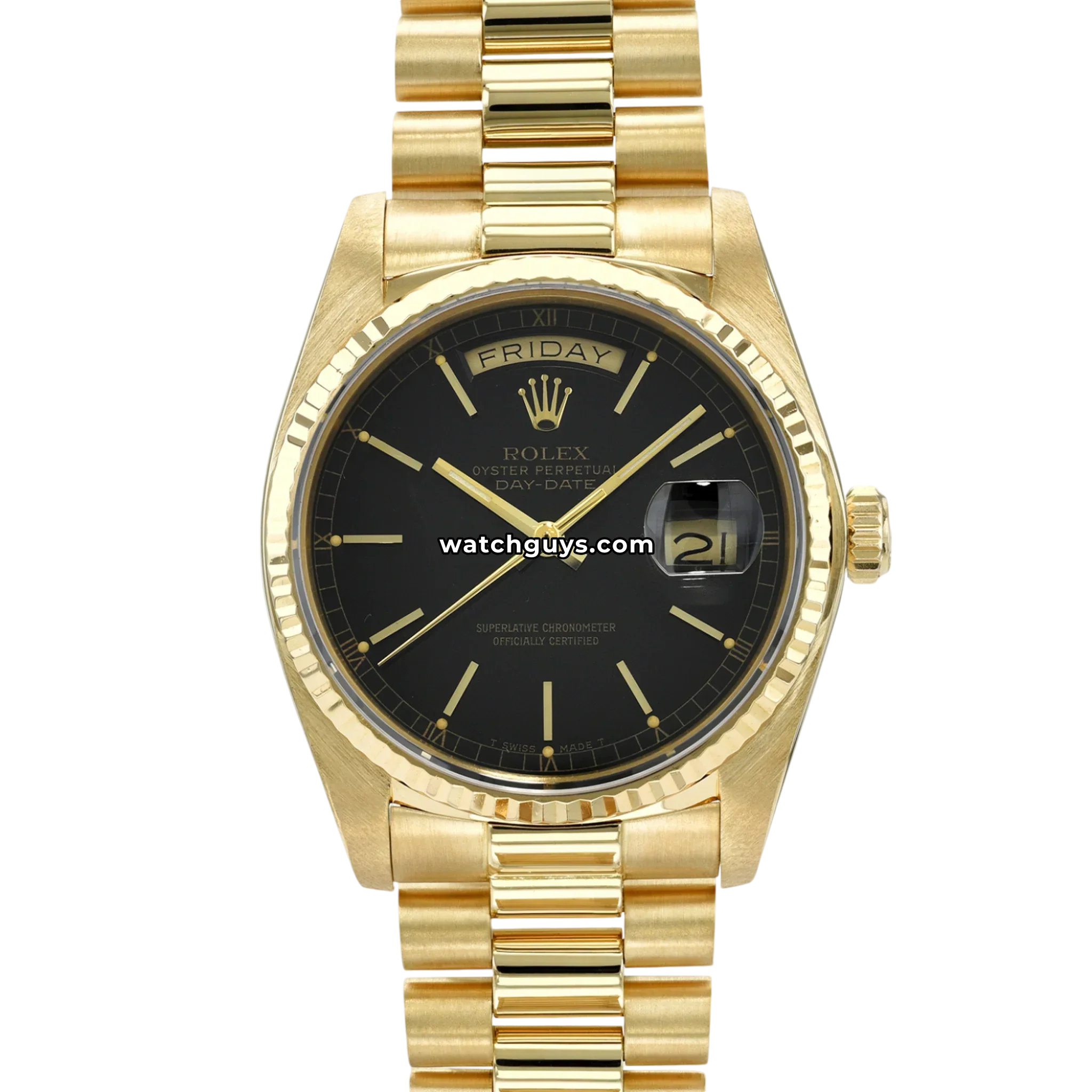 Rolex Day-Date 18038 Black