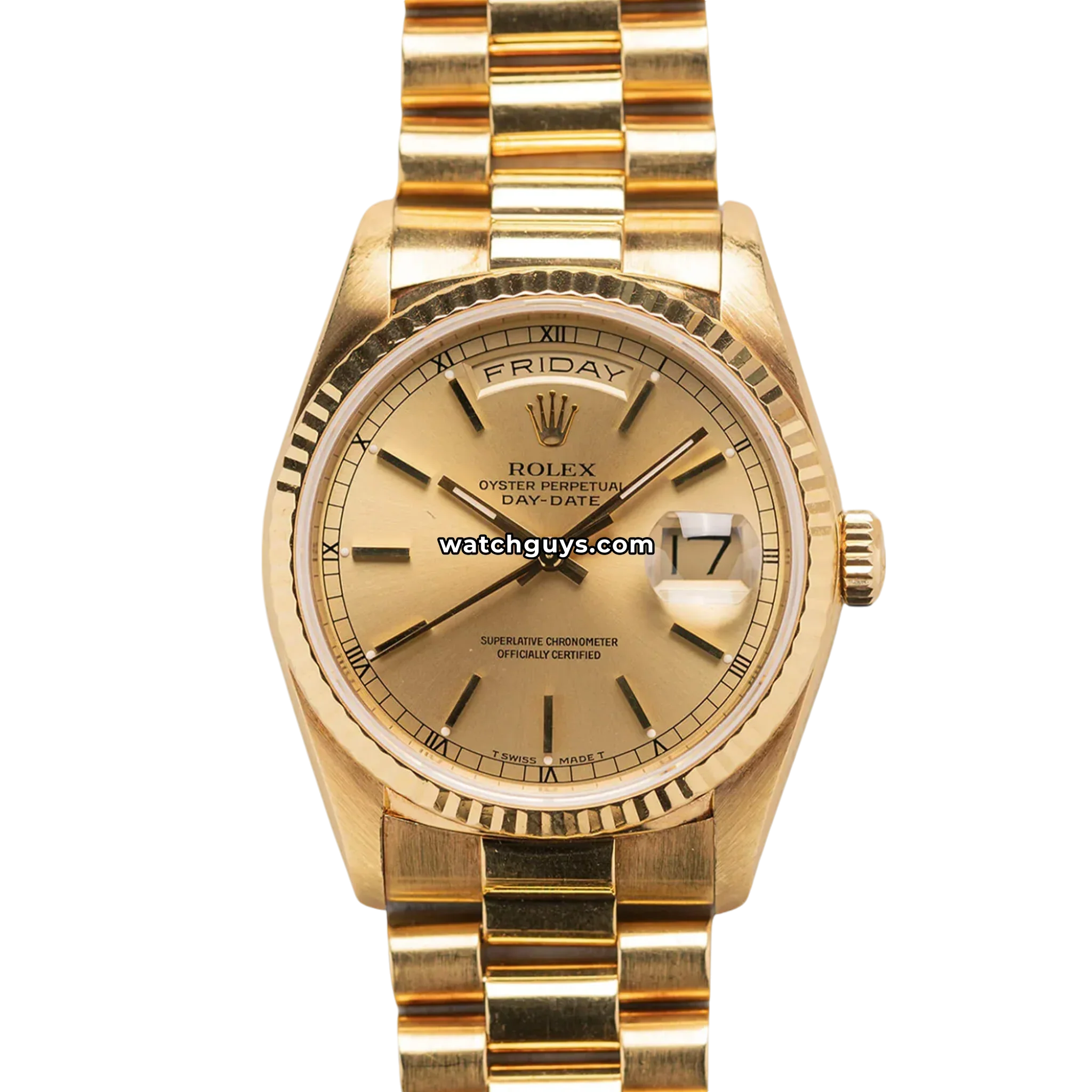 Rolex Day-Date 18238 Champagne