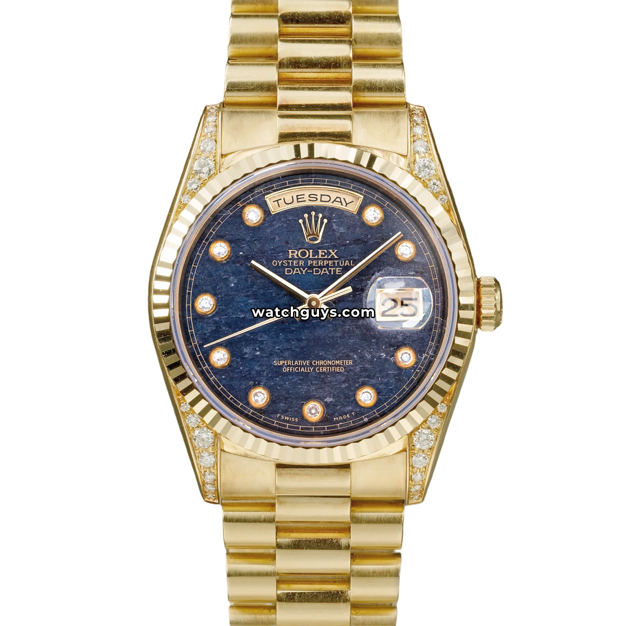 Rolex Day-Date 18338 Aventurine Blue
