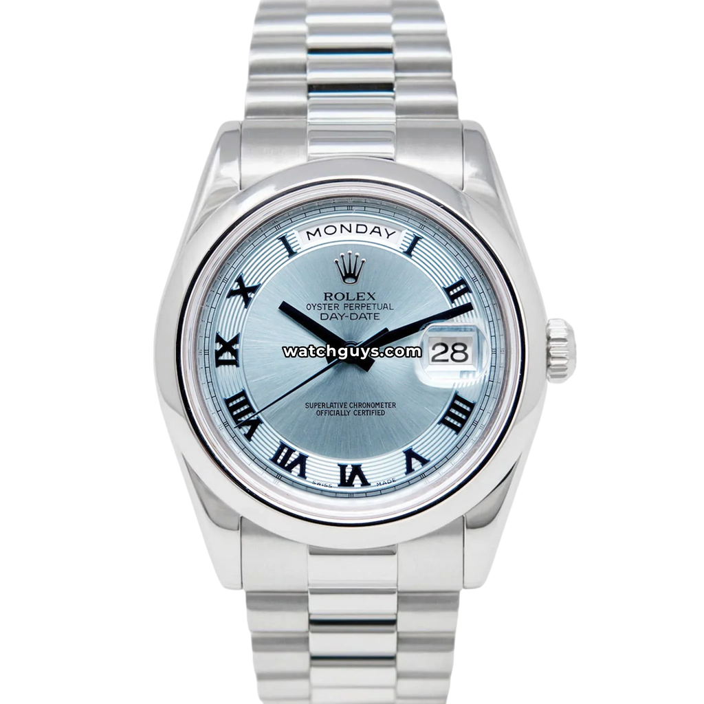 Rolex Day-Date 218206 Ice Blue