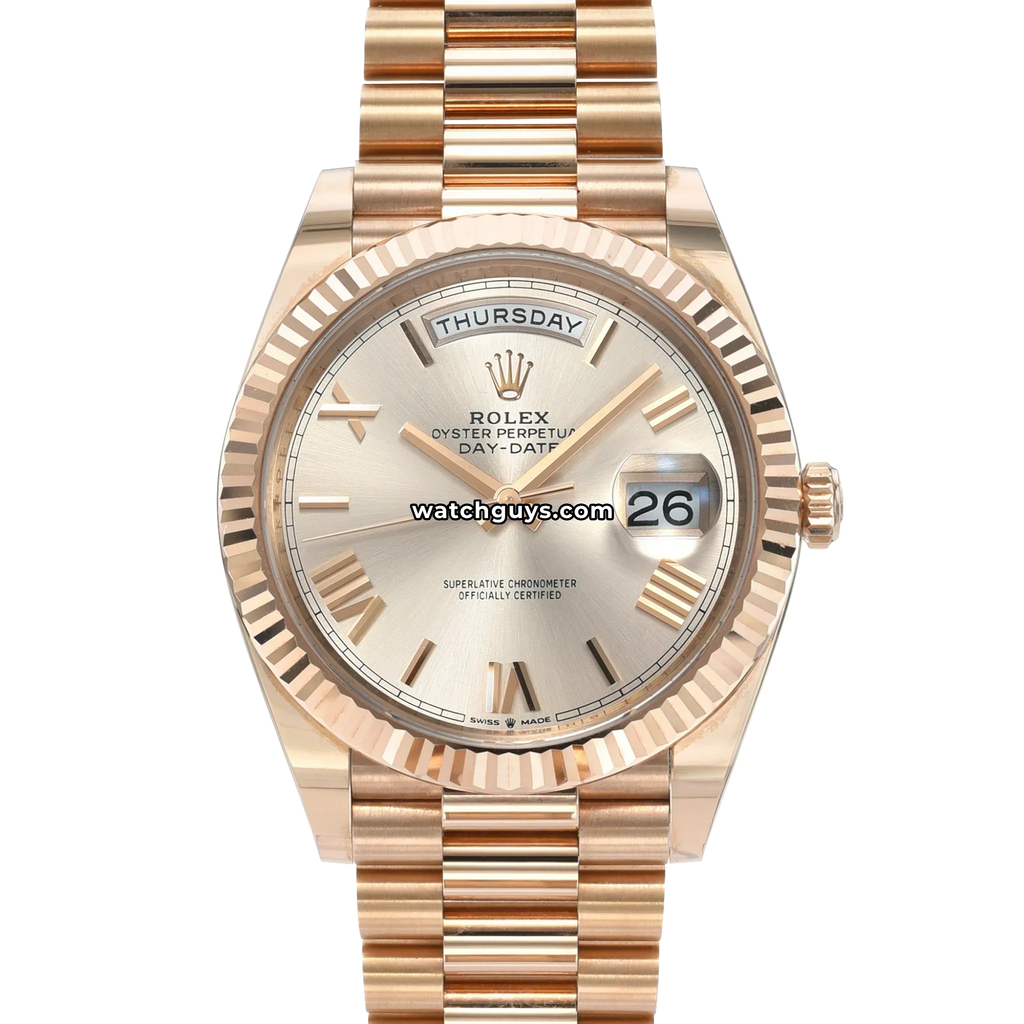 Rolex Day-Date 228235 Sundust Roman