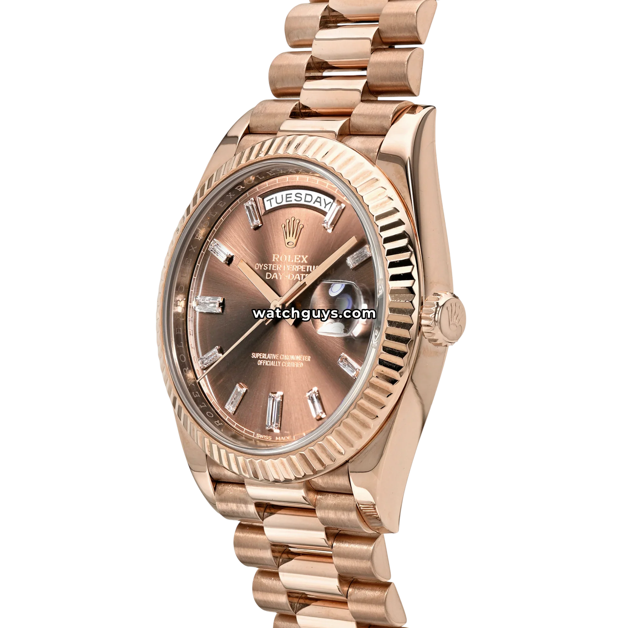 Rolex Day-Date 228235 Chocolate Diamond